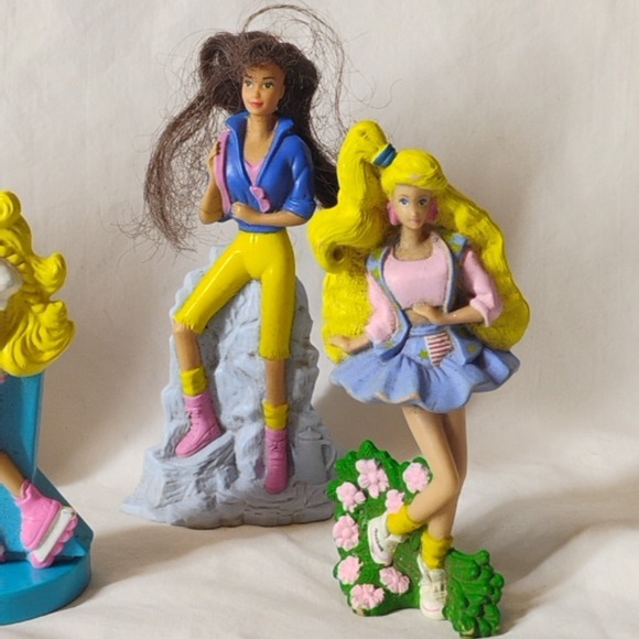 Vintage Barbie Doll McDonalds Toys 1990s Lot Of 6 - Picture 4 of 10